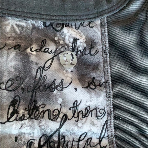 Lululemon Racerback Script Tank - Picture 3 of 3